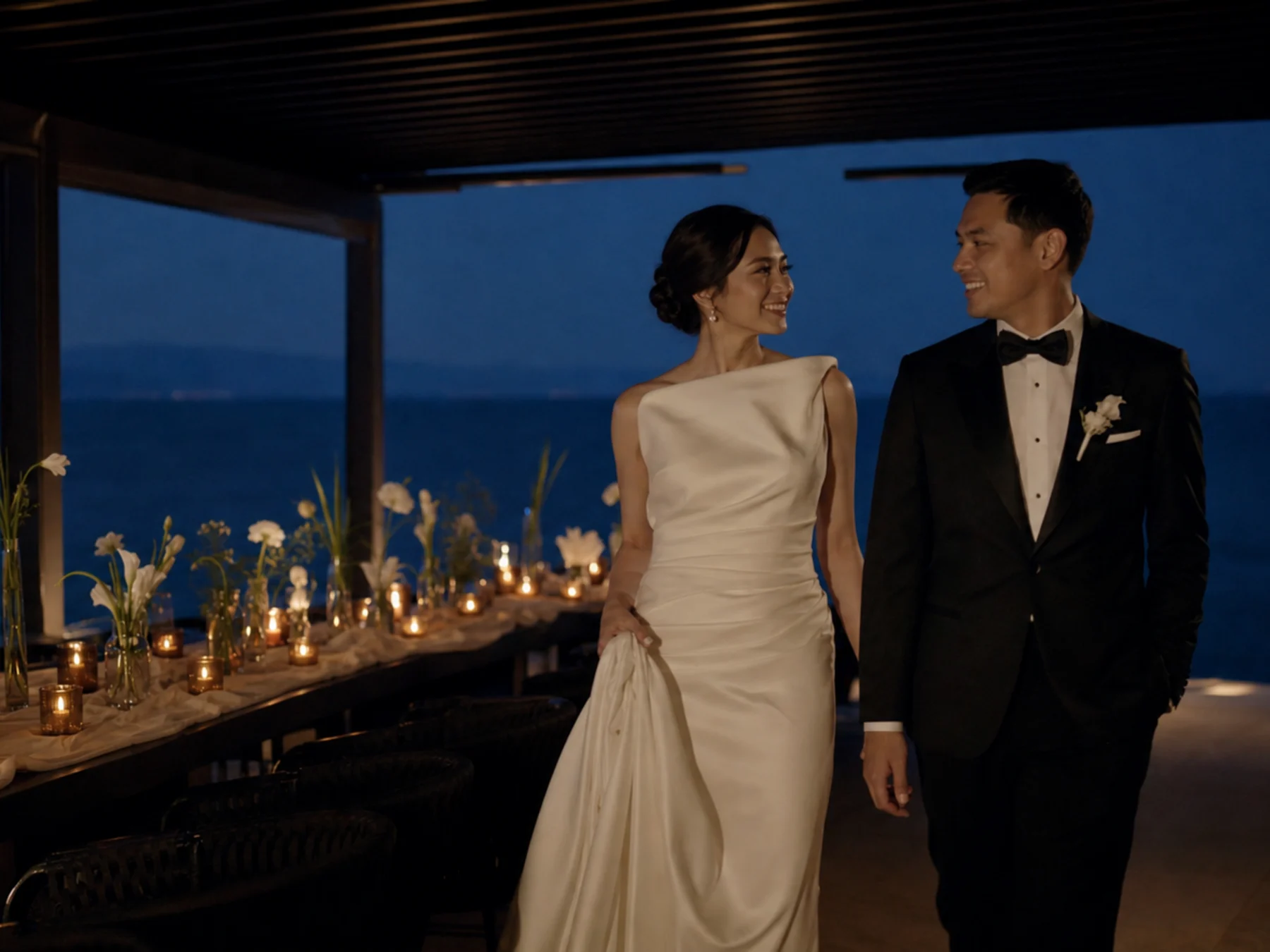 Celine and Rafael, editorial wedding photograph 2